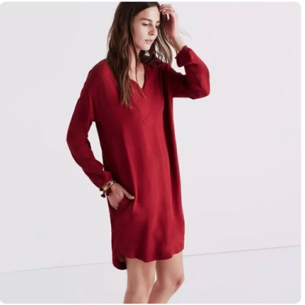 Madewell Du Jour Tunic Pocket Dress Size S